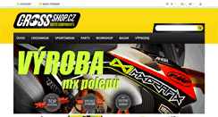 Desktop Screenshot of crossshop.cz