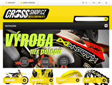 Tablet Screenshot of crossshop.cz